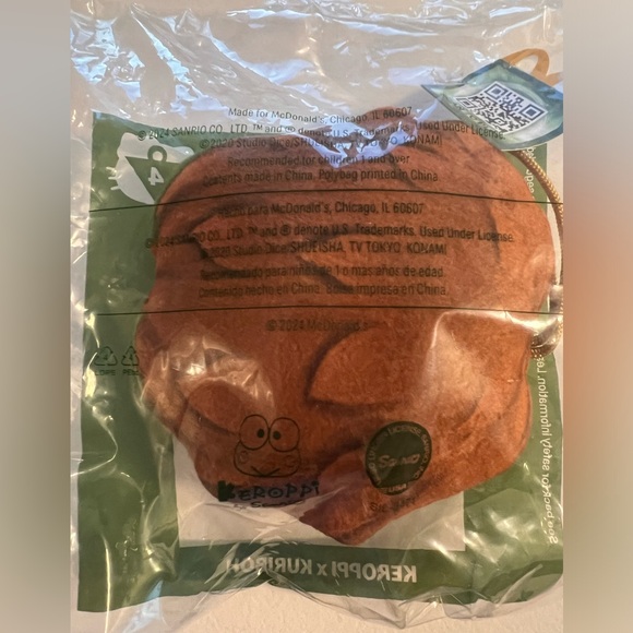 NWT McDonald’s Yu-Gi-Oh X Hello Kitty and Friends| Keroppi X Kuriboh Toy #4 - Picture 3 of 3